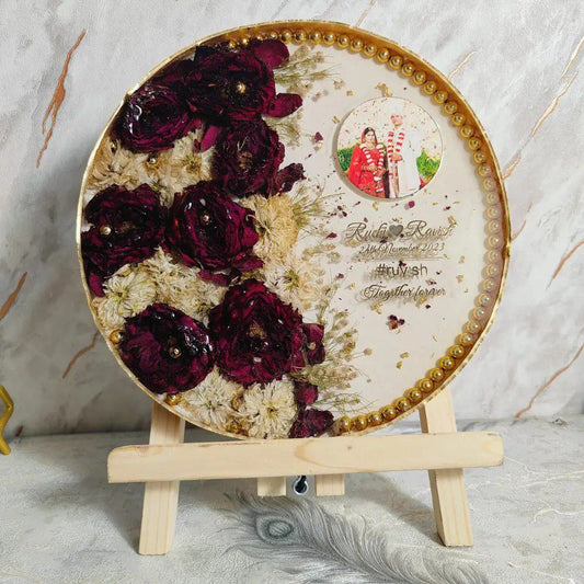 Customized Varmala Resin Art Frame