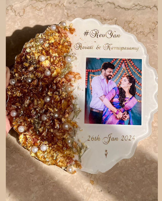 Wedding Memories Resin Art