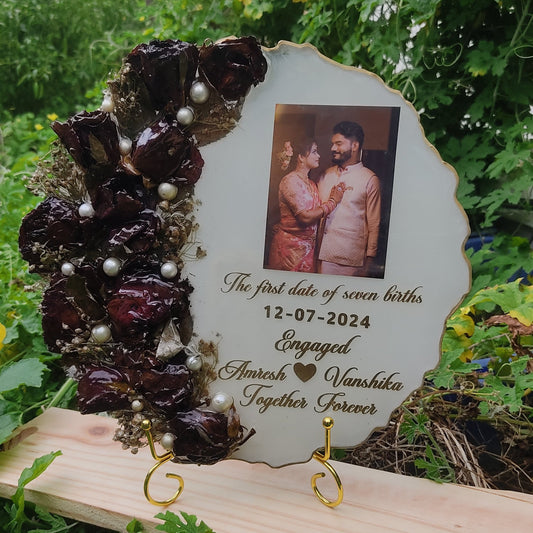 3D Varmala Preservation Photo Frame